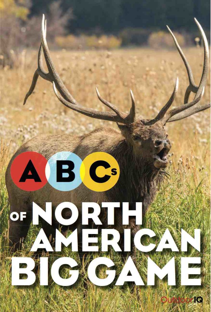 OutdoorIQ's book: ABCs of North American Big Game by Dave and Steve Shellhaas - front cover